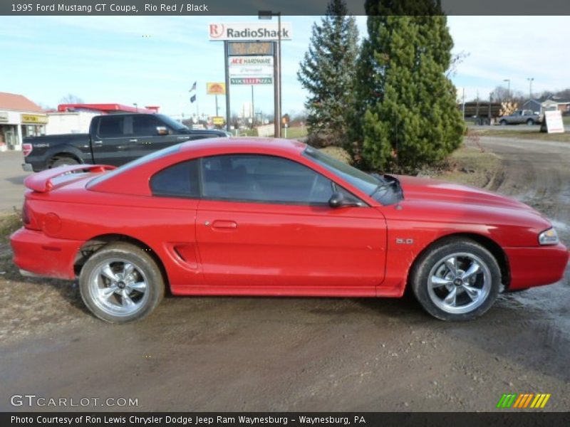  1995 Mustang GT Coupe Rio Red