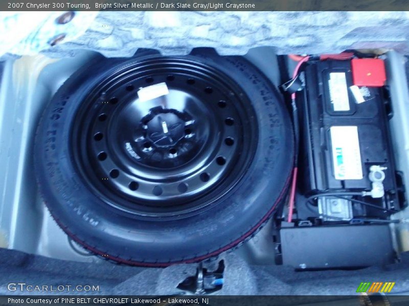 Bright Silver Metallic / Dark Slate Gray/Light Graystone 2007 Chrysler 300 Touring