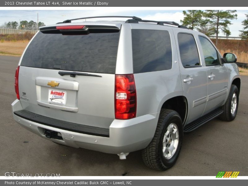 Silver Ice Metallic / Ebony 2013 Chevrolet Tahoe LT 4x4