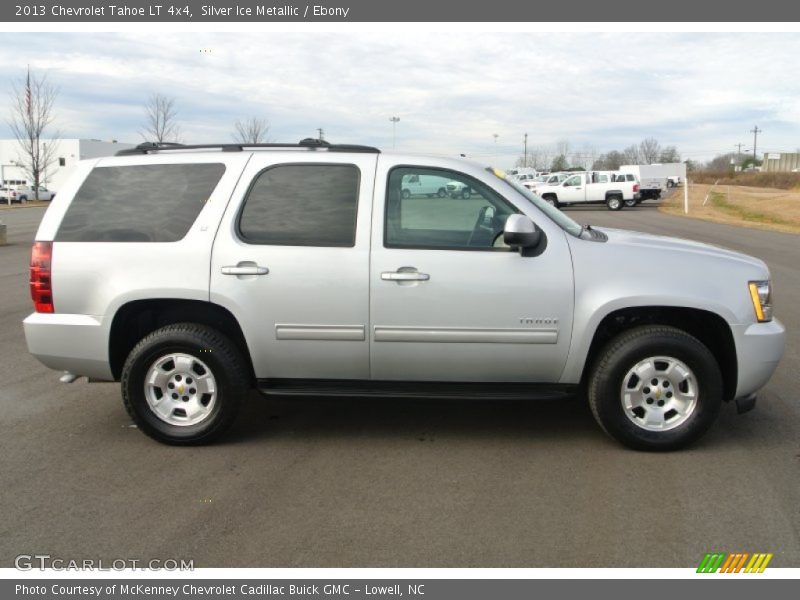 Silver Ice Metallic / Ebony 2013 Chevrolet Tahoe LT 4x4