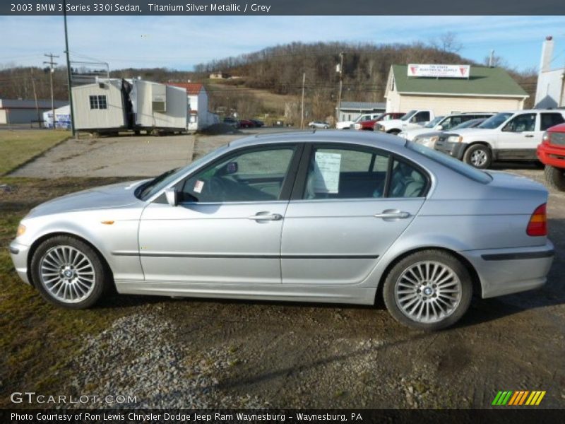  2003 3 Series 330i Sedan Titanium Silver Metallic