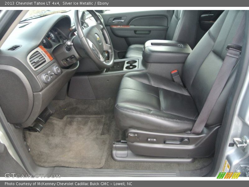 Silver Ice Metallic / Ebony 2013 Chevrolet Tahoe LT 4x4