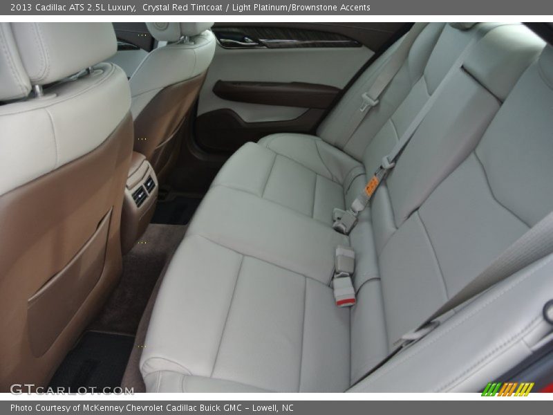 Rear Seat of 2013 ATS 2.5L Luxury