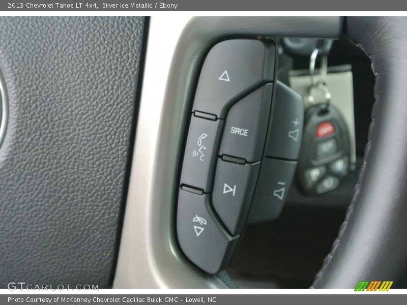 Silver Ice Metallic / Ebony 2013 Chevrolet Tahoe LT 4x4