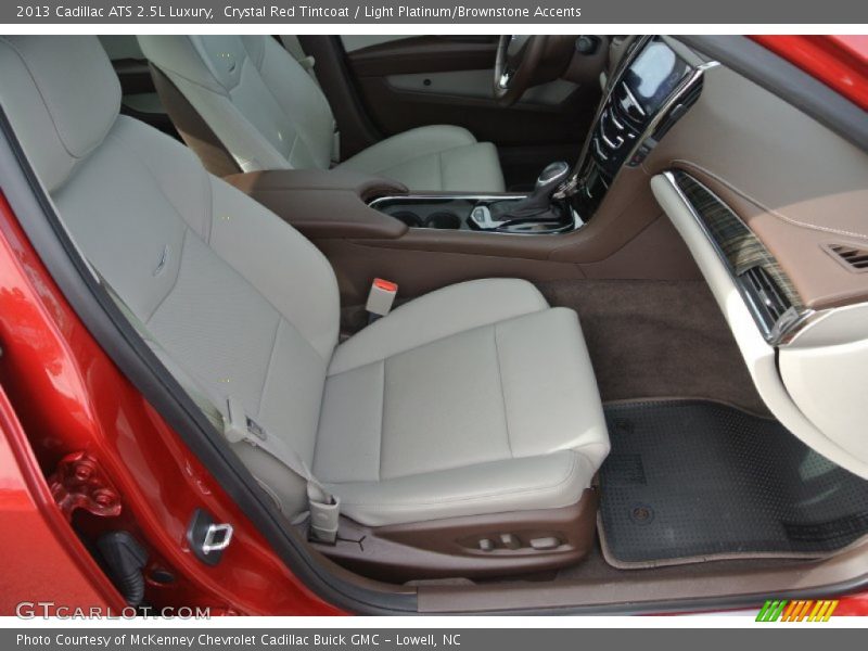 Front Seat of 2013 ATS 2.5L Luxury