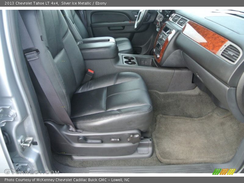 Silver Ice Metallic / Ebony 2013 Chevrolet Tahoe LT 4x4