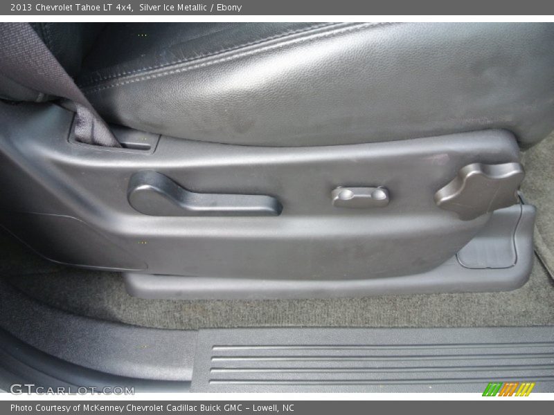 Silver Ice Metallic / Ebony 2013 Chevrolet Tahoe LT 4x4