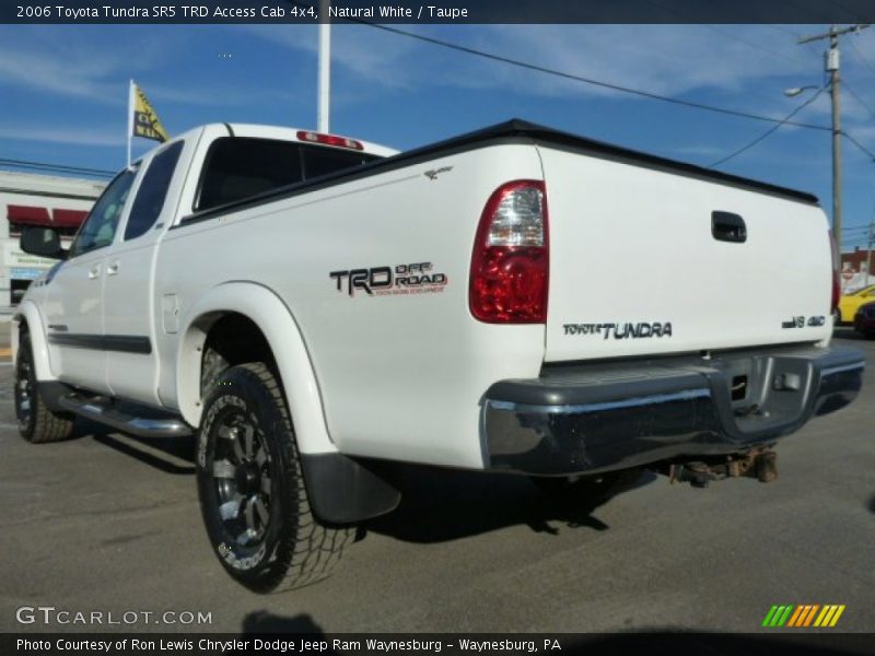 Natural White / Taupe 2006 Toyota Tundra SR5 TRD Access Cab 4x4