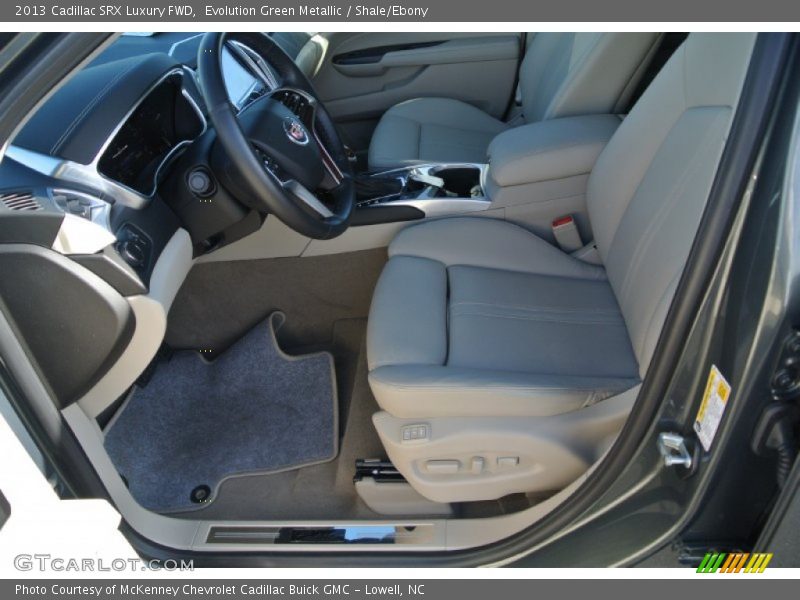 Evolution Green Metallic / Shale/Ebony 2013 Cadillac SRX Luxury FWD