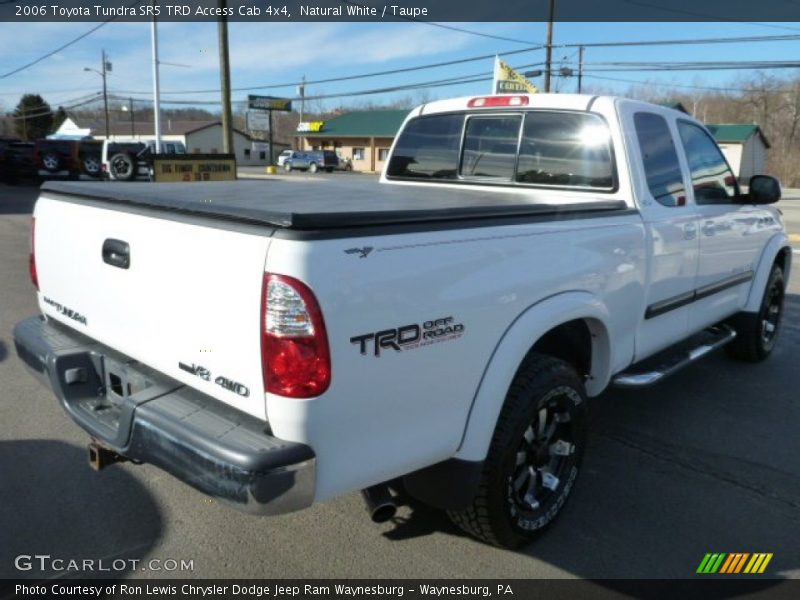 Natural White / Taupe 2006 Toyota Tundra SR5 TRD Access Cab 4x4