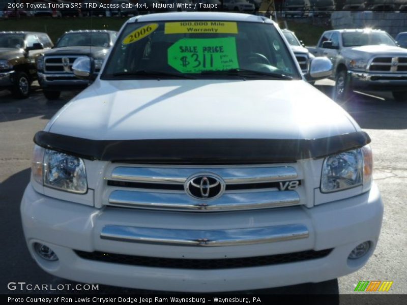 Natural White / Taupe 2006 Toyota Tundra SR5 TRD Access Cab 4x4