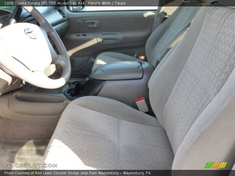 Natural White / Taupe 2006 Toyota Tundra SR5 TRD Access Cab 4x4