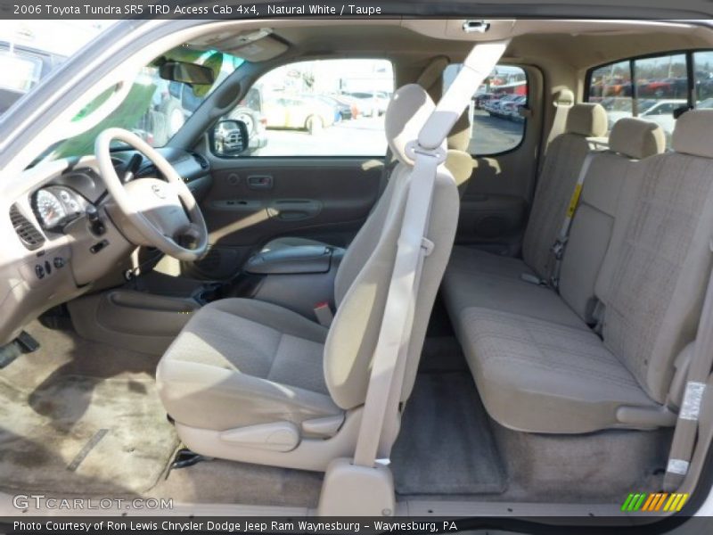 Natural White / Taupe 2006 Toyota Tundra SR5 TRD Access Cab 4x4
