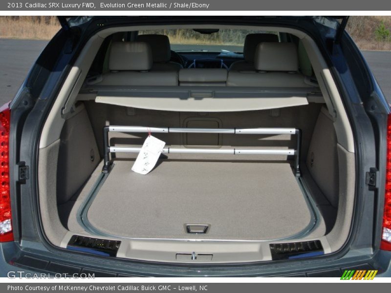 Evolution Green Metallic / Shale/Ebony 2013 Cadillac SRX Luxury FWD