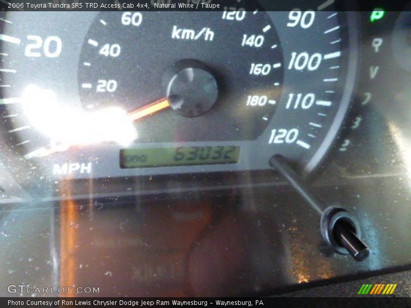 Natural White / Taupe 2006 Toyota Tundra SR5 TRD Access Cab 4x4