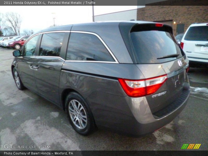 Polished Metal Metallic / Truffle 2011 Honda Odyssey EX-L
