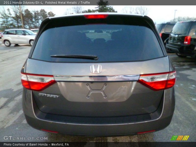 Polished Metal Metallic / Truffle 2011 Honda Odyssey EX-L