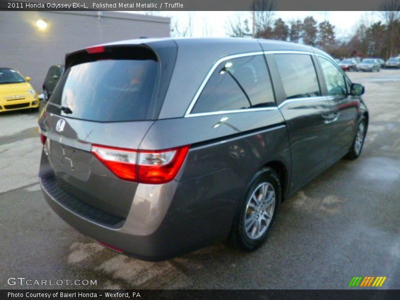 Polished Metal Metallic / Truffle 2011 Honda Odyssey EX-L