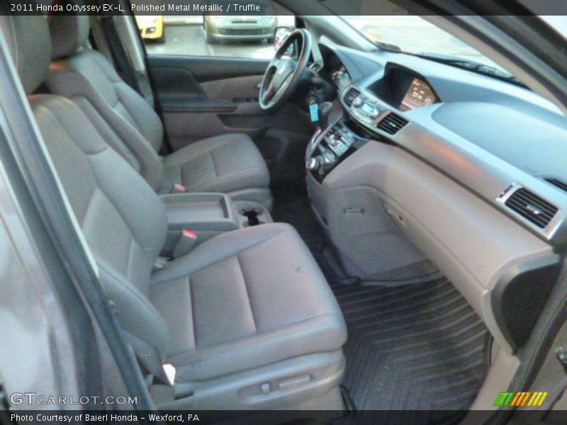 Polished Metal Metallic / Truffle 2011 Honda Odyssey EX-L