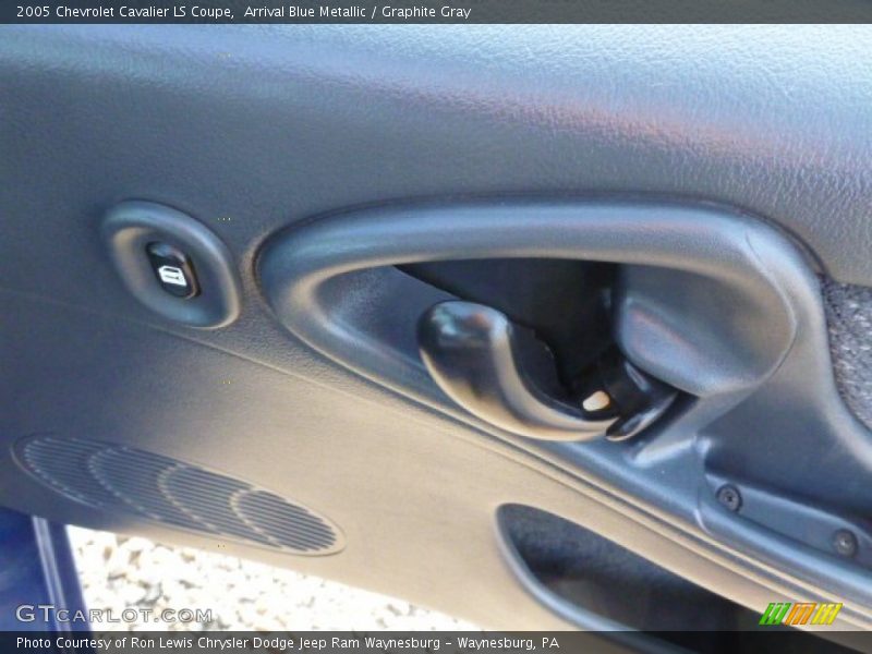 Arrival Blue Metallic / Graphite Gray 2005 Chevrolet Cavalier LS Coupe