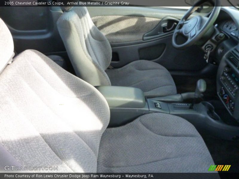 Arrival Blue Metallic / Graphite Gray 2005 Chevrolet Cavalier LS Coupe