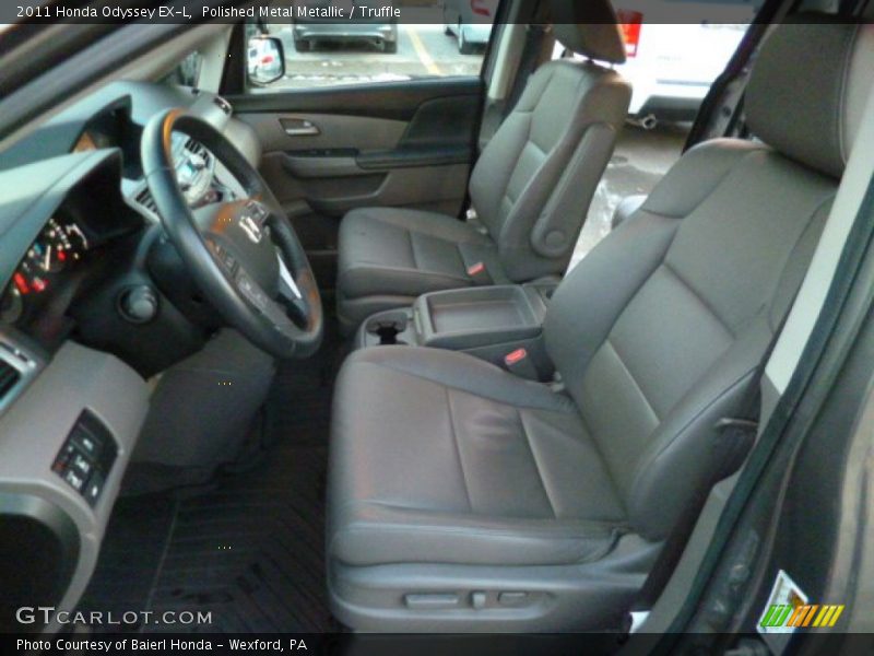 Polished Metal Metallic / Truffle 2011 Honda Odyssey EX-L