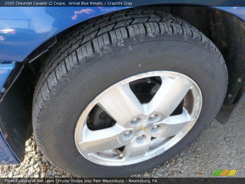 Arrival Blue Metallic / Graphite Gray 2005 Chevrolet Cavalier LS Coupe
