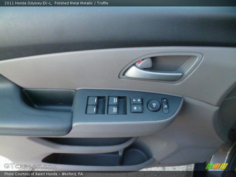 Polished Metal Metallic / Truffle 2011 Honda Odyssey EX-L