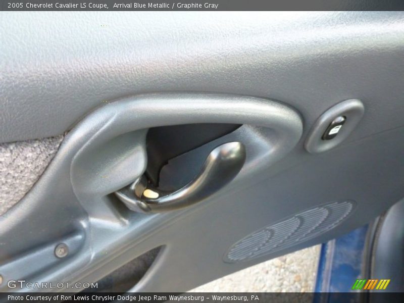 Arrival Blue Metallic / Graphite Gray 2005 Chevrolet Cavalier LS Coupe