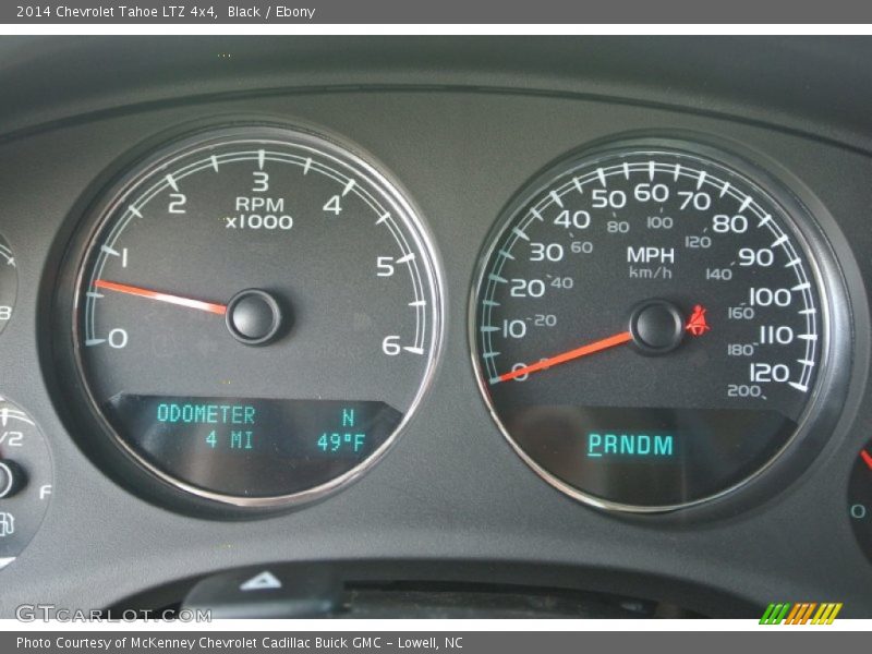 Black / Ebony 2014 Chevrolet Tahoe LTZ 4x4