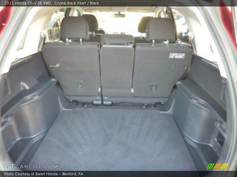 Crystal Black Pearl / Black 2011 Honda CR-V SE 4WD