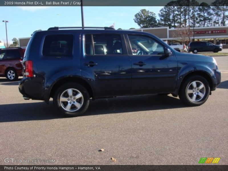 Bali Blue Pearl / Gray 2009 Honda Pilot EX-L