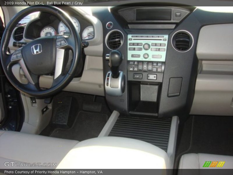 Bali Blue Pearl / Gray 2009 Honda Pilot EX-L