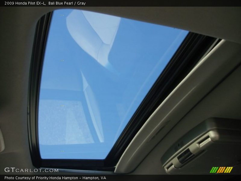 Bali Blue Pearl / Gray 2009 Honda Pilot EX-L