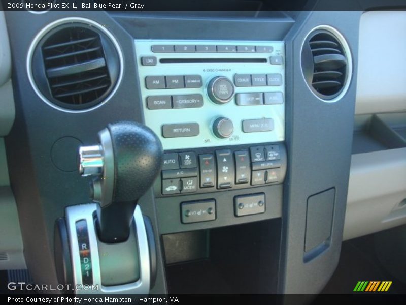 Bali Blue Pearl / Gray 2009 Honda Pilot EX-L