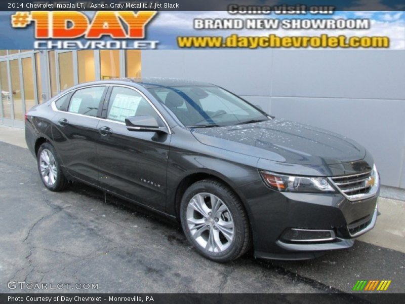 Ashen Gray Metallic / Jet Black 2014 Chevrolet Impala LT