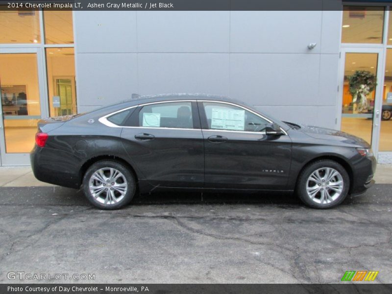 Ashen Gray Metallic / Jet Black 2014 Chevrolet Impala LT