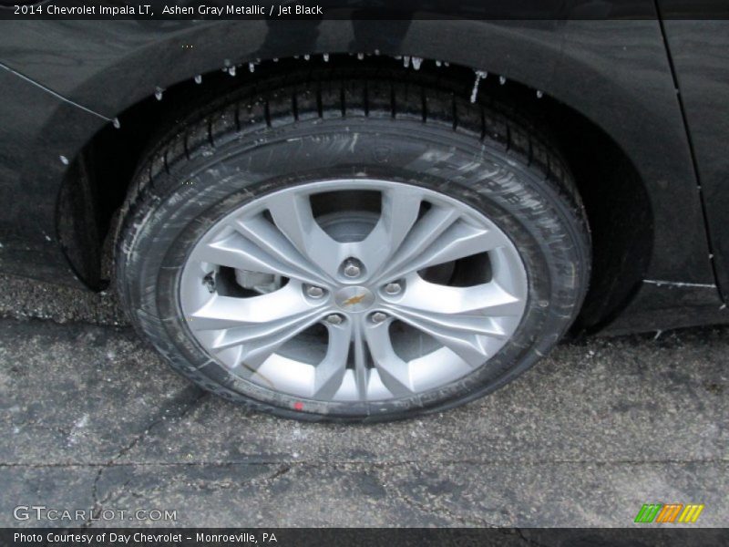 Ashen Gray Metallic / Jet Black 2014 Chevrolet Impala LT