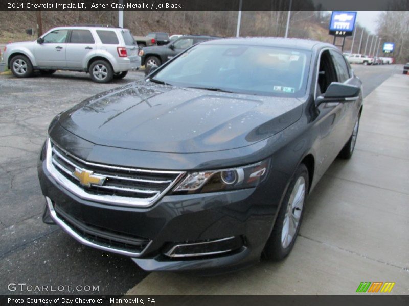 Ashen Gray Metallic / Jet Black 2014 Chevrolet Impala LT