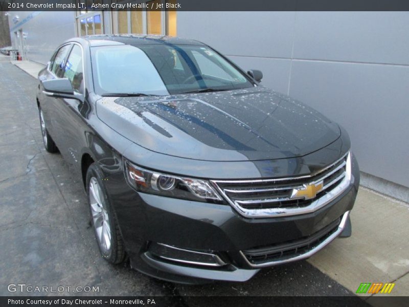 Ashen Gray Metallic / Jet Black 2014 Chevrolet Impala LT