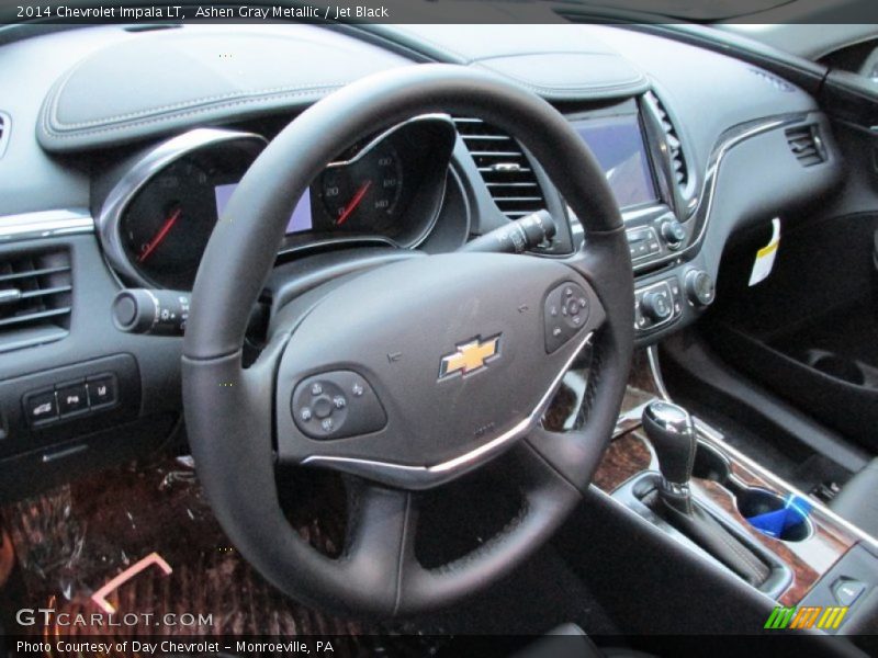 Ashen Gray Metallic / Jet Black 2014 Chevrolet Impala LT