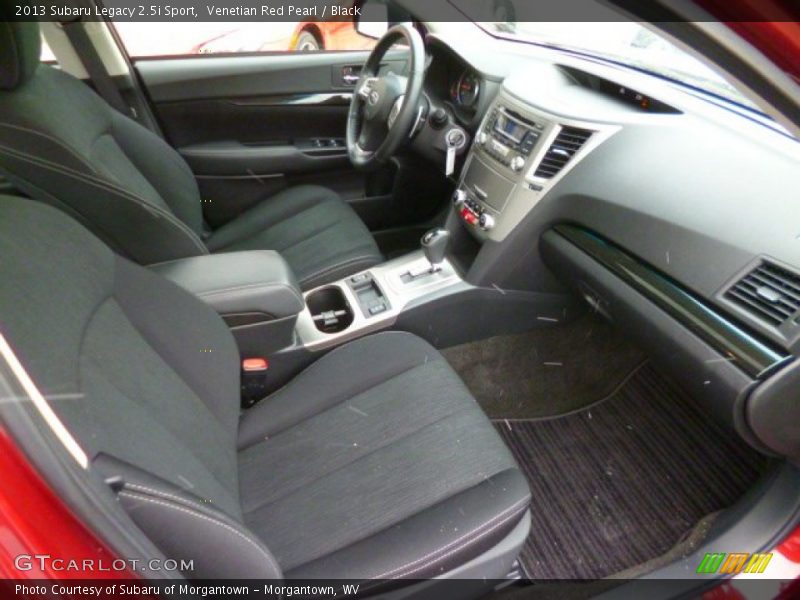 Venetian Red Pearl / Black 2013 Subaru Legacy 2.5i Sport