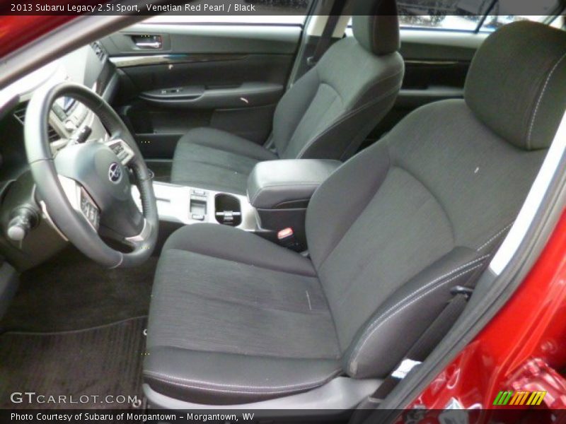 Venetian Red Pearl / Black 2013 Subaru Legacy 2.5i Sport