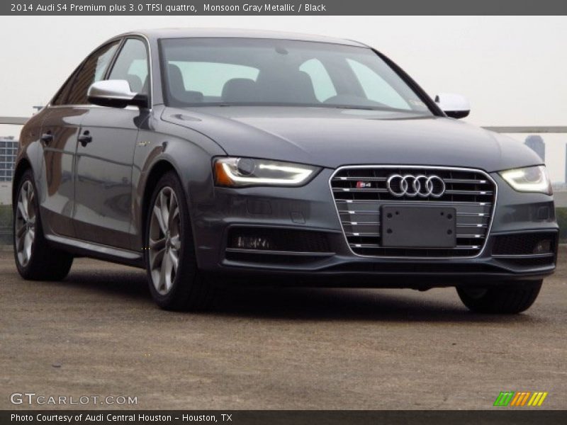 Monsoon Gray Metallic / Black 2014 Audi S4 Premium plus 3.0 TFSI quattro