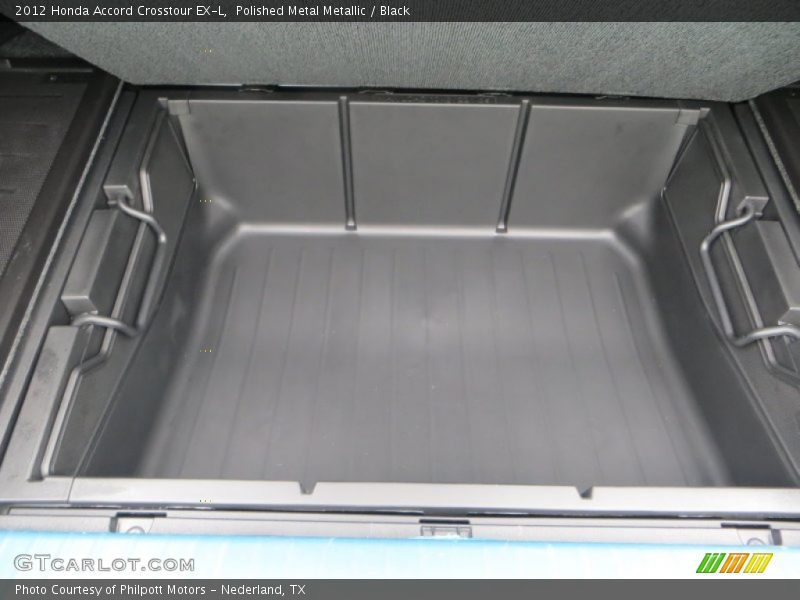 Polished Metal Metallic / Black 2012 Honda Accord Crosstour EX-L
