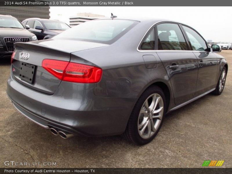 Monsoon Gray Metallic / Black 2014 Audi S4 Premium plus 3.0 TFSI quattro
