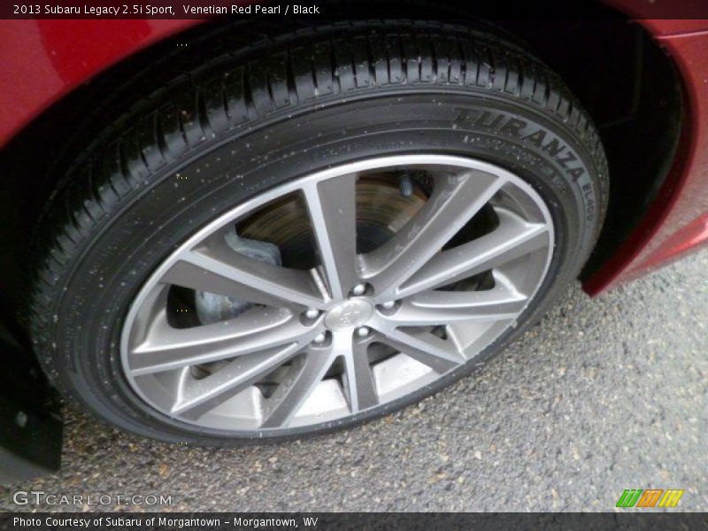 Venetian Red Pearl / Black 2013 Subaru Legacy 2.5i Sport