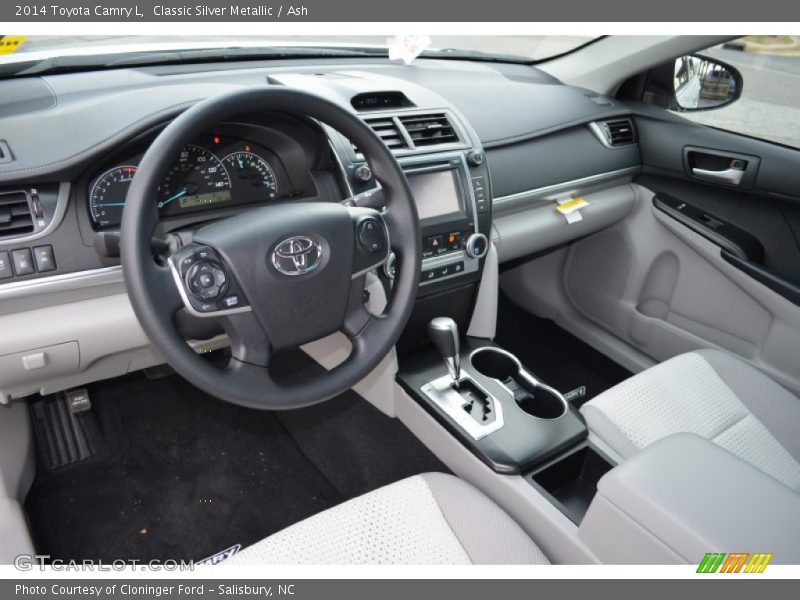 Classic Silver Metallic / Ash 2014 Toyota Camry L