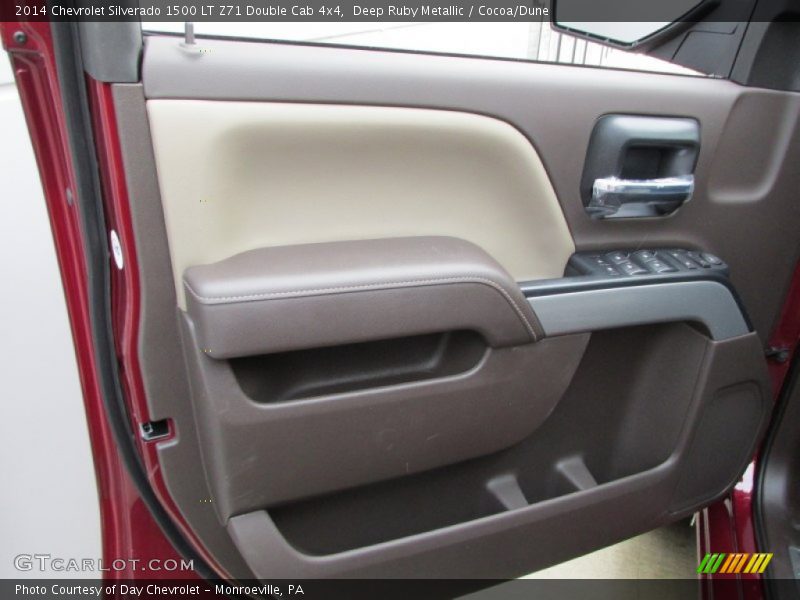 Deep Ruby Metallic / Cocoa/Dune 2014 Chevrolet Silverado 1500 LT Z71 Double Cab 4x4