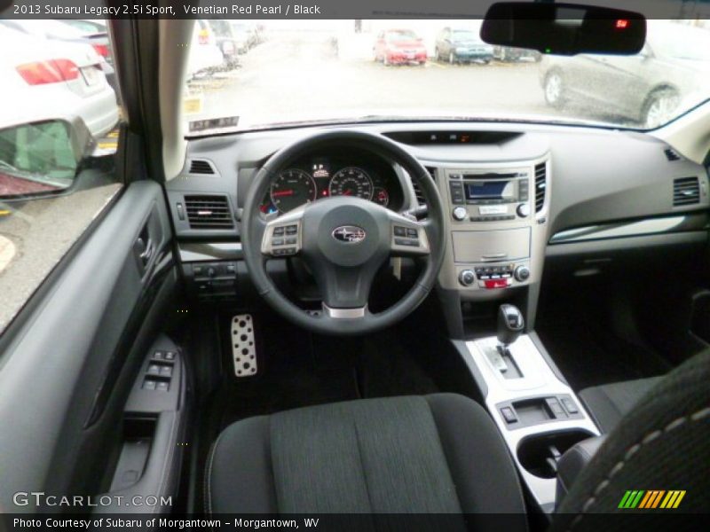 Venetian Red Pearl / Black 2013 Subaru Legacy 2.5i Sport